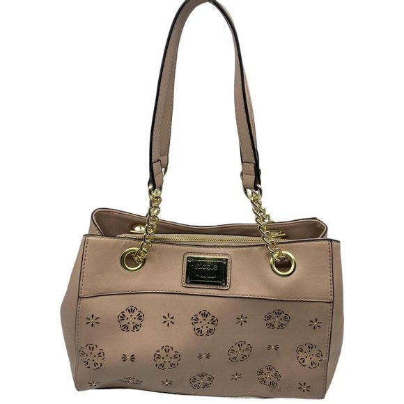 Handbags - Nicole Tan Leather Shoulder Bag